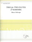 Trio : For Two Flutes and Marimba.