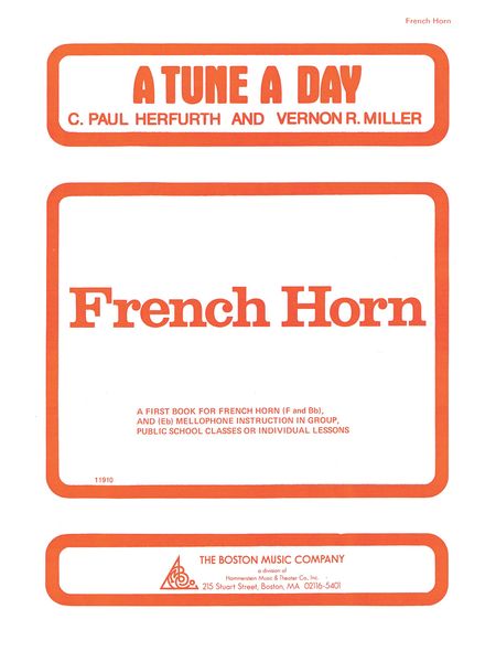 Tune A Day : French Horn.