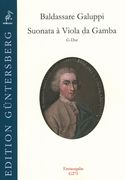 Suonata A Viola Da Gamba G-Dur / edited by Günter and Leonore von Zadow.