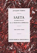 Saeta En Forma De Salve A la Virgen De la Esperanza : For Voice & Piano / Ed. by Alvarez Quintero.