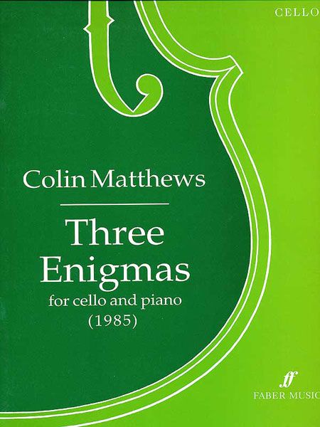 Three Enigmas : For Cello and Piano (1985).