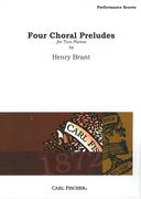 Four Chorale Preludes : For Two Pianos.