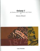 Galaxy 1 : For Clarinet, Horn, Vibraphone and Chimes.