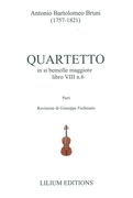 Quartetto In Si Bemolle Maggiore, Libro VIII, N. 6 / edited by Giuseppe Fochesato.