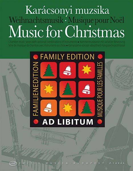 Music For Christmas / Selected, edited and arranged by Andras Soos.