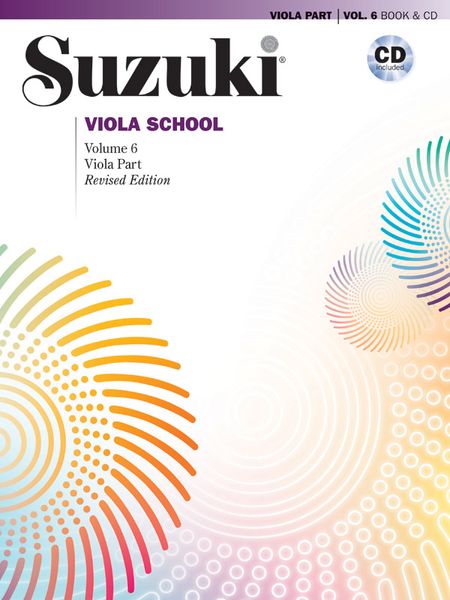 Suzuki Viola School, Vol. 6 : Viola Part & CD.