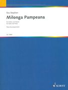 Milonga Pampeana : For Violin and Piano.