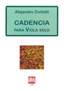 Cadencia : Para Viola Solo.