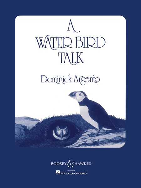 Water Bird Talk (Opera In One Act).