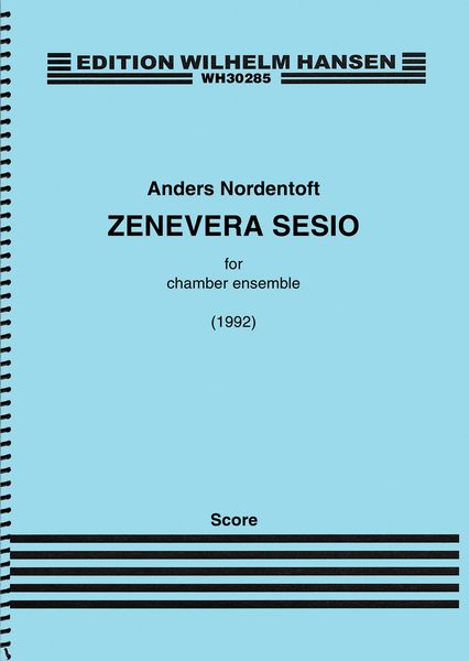 Zenevera Sesio : For Chamber Ensemble (1992).