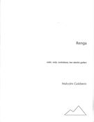 Renga : For Violin, Viola, Contrabass, and Two Electric Guitars (1997).