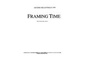 Framing Time : For Violin and Cello (1999).