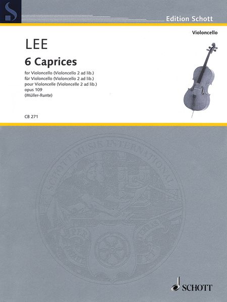 6 Caprices, Op. 109 : For Violoncello (Violoncello 2 Ad Lib.) / edited by Martin Müller-Runte.