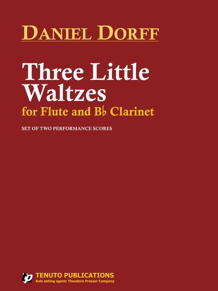 Three Little Waltzes : For Flute and B Flat Clarinet.