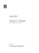 Spiegel Im Spiegel : Für Baritonsaxophon und Klavier (1978/2015).