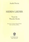 Sieben Lieder : For Soprano and Piano.