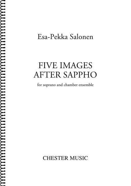 Five Images After Sappho : For Soprano and Chamber Ensemble (1999).