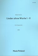 Lieder Ohne Worte I-II : For String Quintet (2015).