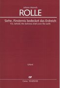 Siehe, Finsternis Bedecket Das Erdreich : Kantate Zum Weihnachtsfest / edited by Eberhard Hofmann.