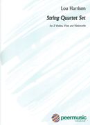 String Quartet Set : For 2 Violins, Viola and Violoncello (1978).