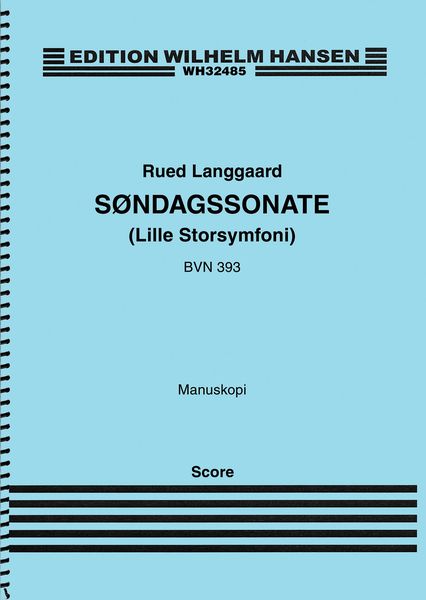 Sondagssonate : For Violin and Piano.