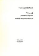 Vitrail : Pour Voix Et Piano.