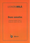 Dues Sonates : For Piano.