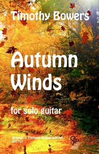 Autumn Winds : For Solo Guitar (1988) / edited by Stefan Hvarachikof.