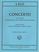 Concerto In D Minor : For Cello (and Optional 2nd Cello) / arranged & edited by Daniel Morganstern.