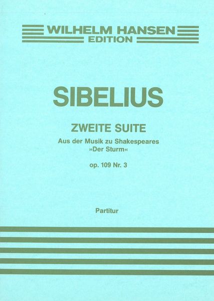 Tempest Suite No. 2 (Zweite Suite), Op. 109 No. 3 : For Orchestra.