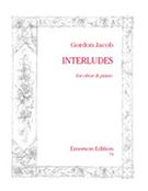 Interludes : For Oboe and Piano.