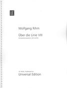 Über Die Linie VIII : Orchesterkomposition (2012-15).