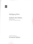 Gedicht Des Malers (Poème Du Peintre) : Für Violine und Orchester (2012/2014).