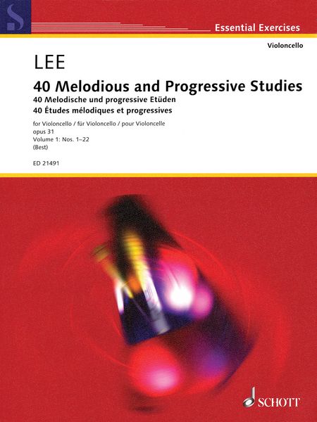 40 Melodious and Progressive Studies, Op. 31 : Pour Violoncelle - Vol. 1 : Nos. 1-22.