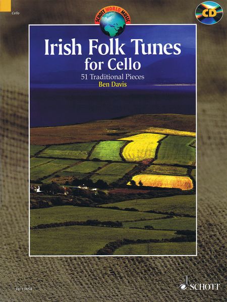 Irish Folk Tunes For Cello : 51 Traditional Pieces / arranged by Ben Davis.