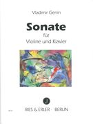 Sonate : Für Violine und Klavier.