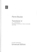 Transitoire V, Aus Explosante-Fixe : Für Flöte Mit Live-Elektronik, 2 Flöten und Ensemble (1991-93).