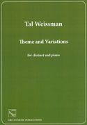 Theme and Variations : For Clarinet and Piano.