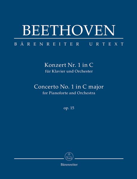 Konzert Nr. 1 In C, Op. 15 : Für Klavier und Orchester / edited by Jonathan Del Mar.