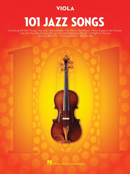 101 Jazz Songs : For Viola.