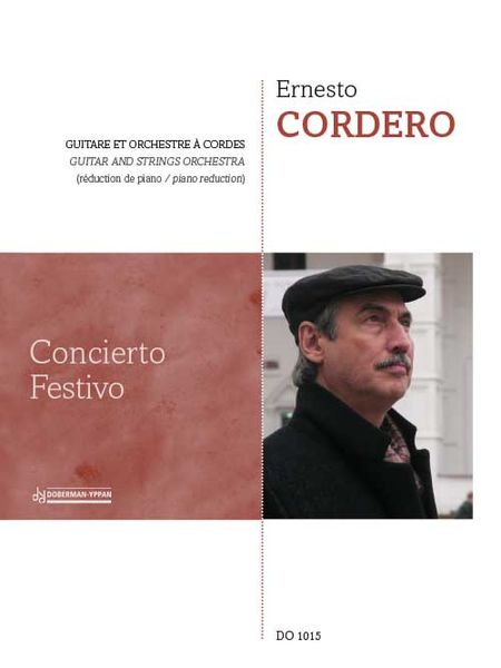 Concierto Festivo : For Guitar and String Orchestra (2003) - Piano reduction.
