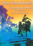 Concertante Duet (En Potpourri) : For Guitar and Piano / edited by Matanya Ophee.