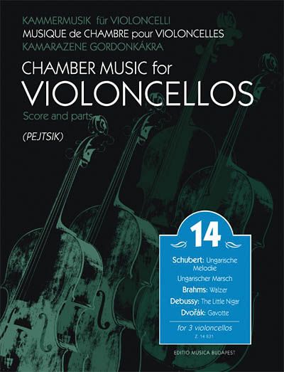 Chamber Music For Violoncellos, Vol. 14 : For 3 Violoncellos / edited by Arpad Pejtsik.