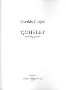 Qohelet : For String Quartet (2011).