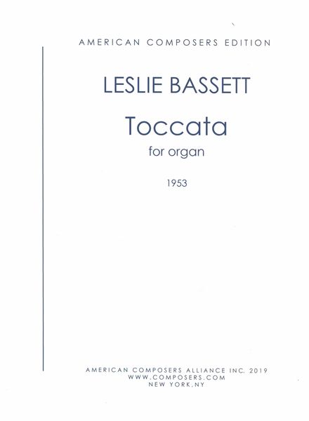Toccata : For Organ (1953).