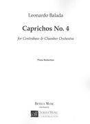 Caprichos No. 4 : For Contrabass and Chamber Orchestra (2007) - Piano reduction.