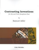 Contrasting Inventions : For Alto and Tenor Saxophone Duet.