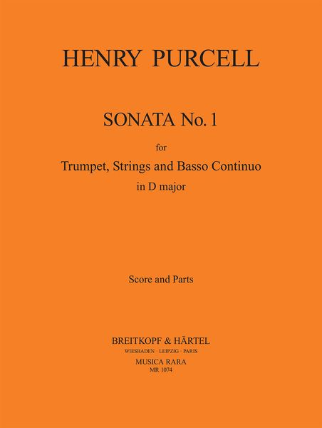 Sonata No. 1 : For Trumpet and Strings.