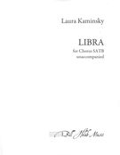 Libra : For Chorus SATB Unaccompanied.