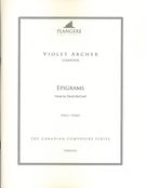 Epigrams : For Voice and Piano / edited by Brian McDonagh.